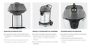 Aspiradora Humedas y Secas NT 90/2 Me Classic 2300W Karcher