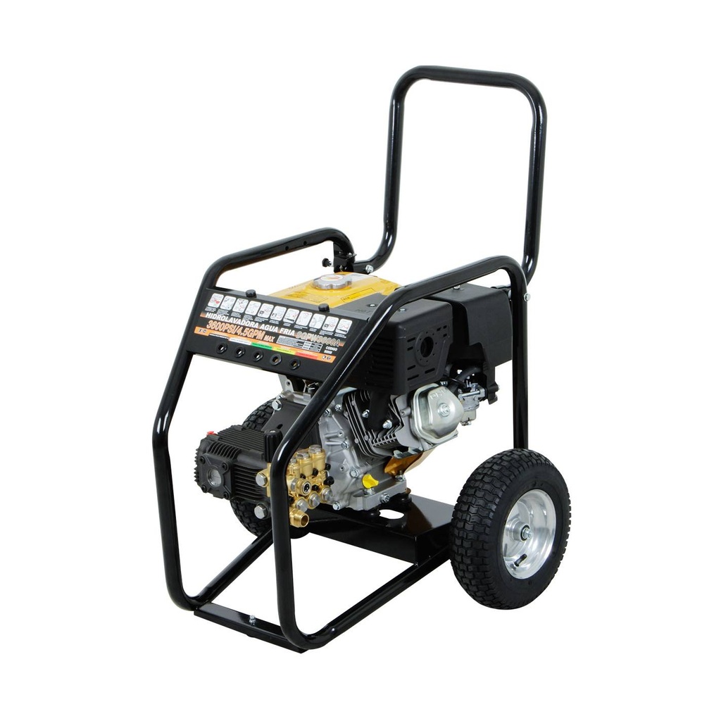 Hidrolavadora Autonoma Agua Fria SGPW3600A 248 Bar Gasolina 13 Hp 17 L/min Sds Power