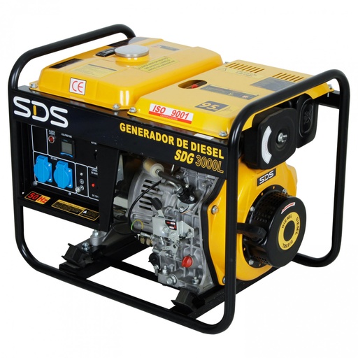 [SDS-36810] Generador Eléctrico Diesel 2.8kW SDG3000L Sds Power