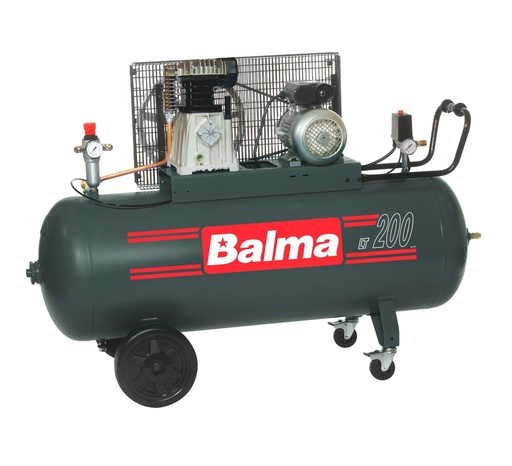 [ARR-CP220V200LT3HP] Arriendo Diario Compresor Piston Balma 220V 3Hp 200Lts 10Bar 15CFM.