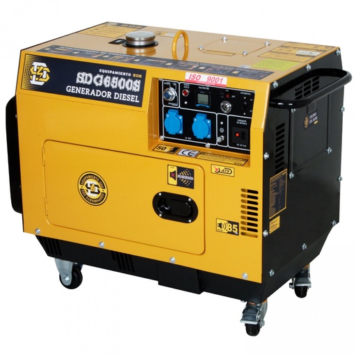 [Arr-Mes-220V-5kw] Arriendo Mensual Generador Diesel Insonorizado Respaldo 220V 5.6Kva
